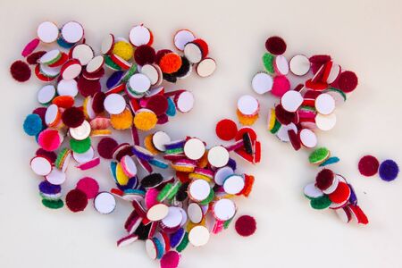 Multi colored Bindi Sticker used mostly by indian females to stick in their forehead.
