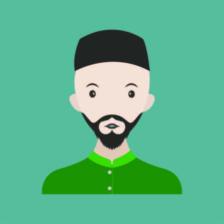 Avatar profile logo vector emblem illustration modern illustrationのイラスト素材