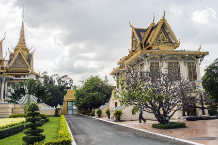 King palace phnom penh cambodiaのeditorial素材