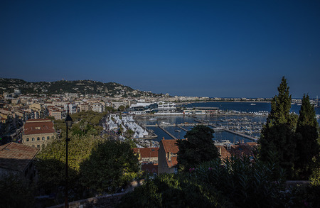 city of Cannesの写真素材