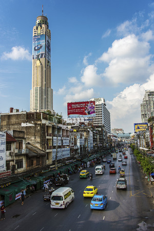 Ratchaprarop Road Bangkokのeditorial素材