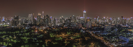 Bangkok panorama scenery in Thailandの写真素材