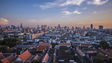 Bangkok city panoramaの写真素材