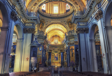 Cathedral Sainte Reparate in Niceのeditorial素材