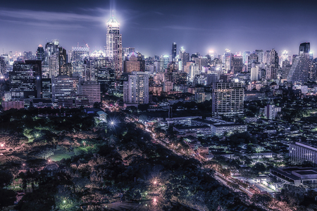 Bangkok city panorama