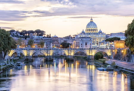 St Peter's Basilica in Romeのeditorial素材