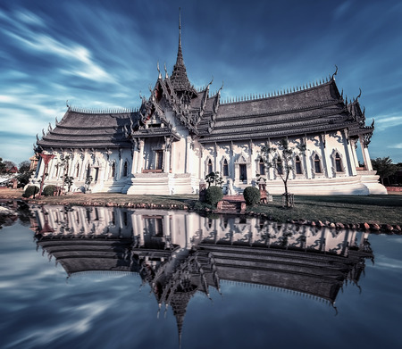 Sanphet Prasat Palace in Muang Boranのeditorial素材