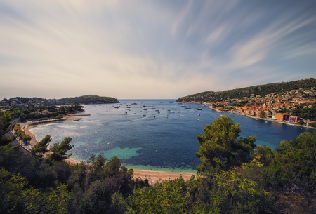 Villefranche sur Mer on the French Rivieraの写真素材