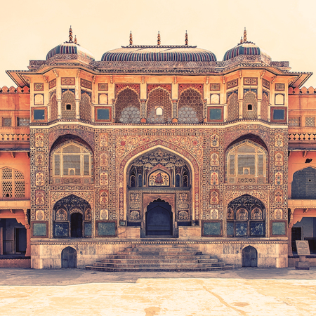 Amber fort in Jaipur, Indiaのeditorial素材