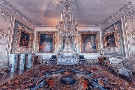 Inside the Palace Palace near Paris, France