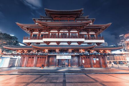 Buddha Tooth Relic Temple and Museum in Chinatown, Singapore