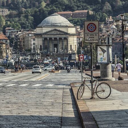 City of Turin in daytimeのeditorial素材