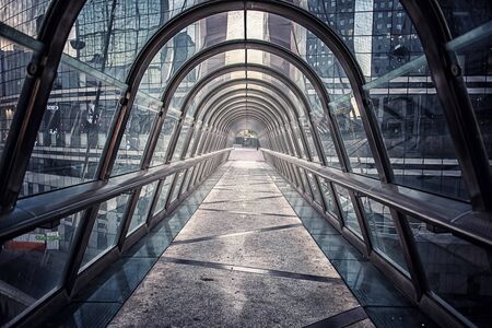 Architecture in financial district in Parisの写真素材