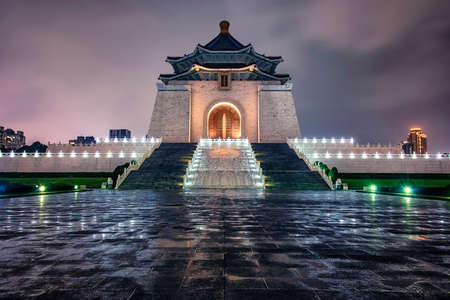 Chiang Kai-Shek Memorial in Taipeiのeditorial素材