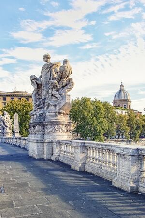 The city of Rome in Daytimeの写真素材