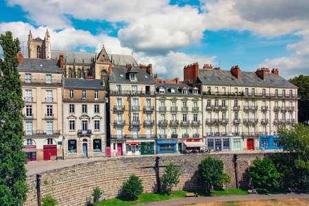 City of Nantes in Franceのeditorial素材
