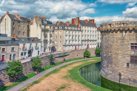 City of Nantes in Franceのeditorial素材