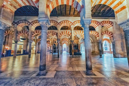 Mosque Cathedral of Cordoba, Andalusia, Spainのeditorial素材