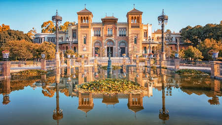 Museum of Popular Arts and Traditions in Seville, Andalusia, Spainのeditorial素材