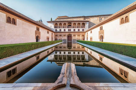 Alhambra of Granada, Spain.のeditorial素材