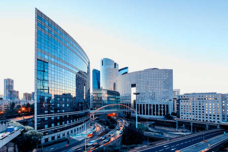 La Defense, the business district in Parisの写真素材