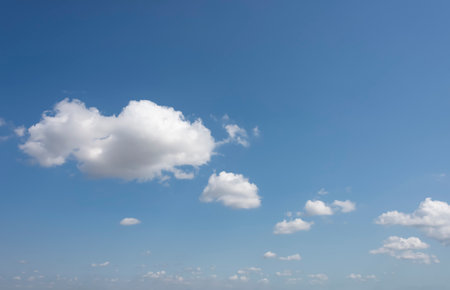 Sky texture for illustration, 3D rendering, digital art.の写真素材