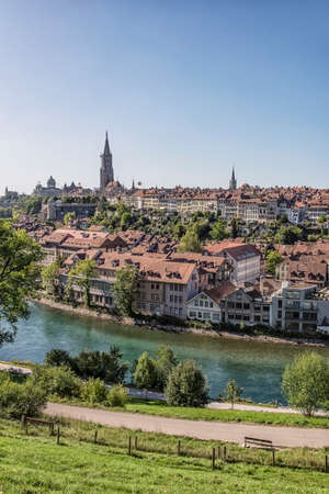 The city of Bern in Switzerlandの写真素材