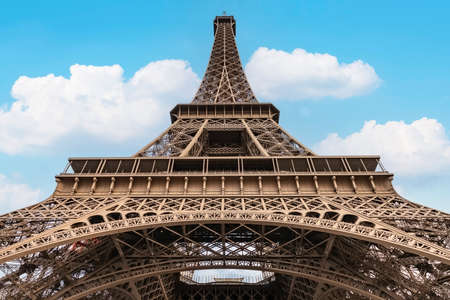 Eiffel tower in Paris cityの写真素材