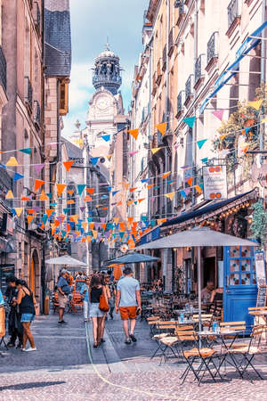 The city Of Nantes in Franceのeditorial素材