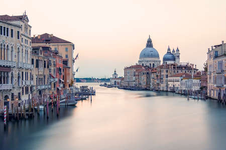 The city of Venice in the morning, Italyの写真素材