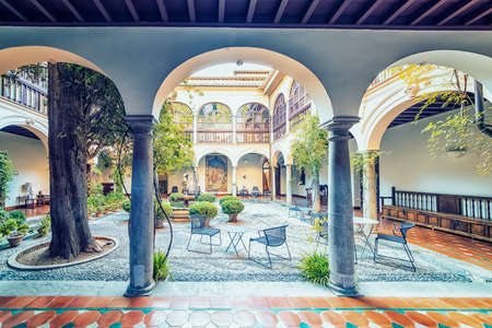 Alhambra of Granada, Spain.
