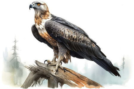 Bald Eagle (Haliaeetus leucocephalus)の素材