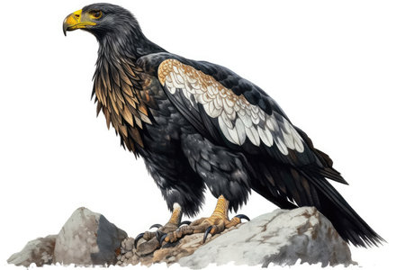 Steller's sea eagle - Haliaeetus pelagicusの素材