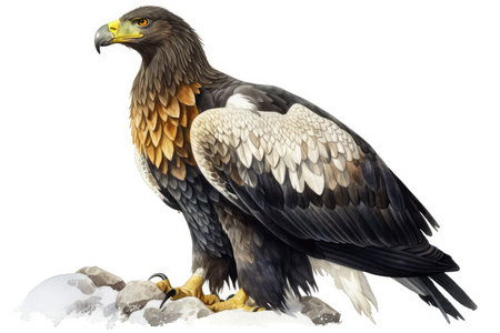 White-tailed Eagle (Haliaeetus albicilla)の素材