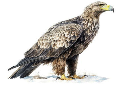 White tailed Eagle - Haliaeetus albicillaの素材