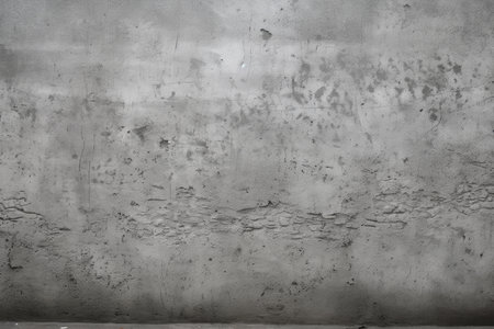 cement texture background, grey concrete wall with scratches and cracks.の素材