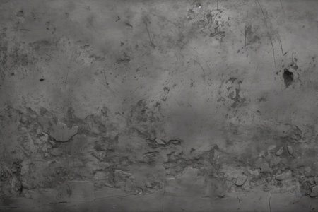 Cement wall texture background. Black and white grunge style.の素材