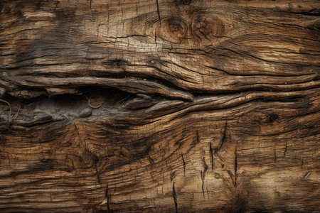 Old wood texture with natural patterns. Abstract background for design. Toned.の素材