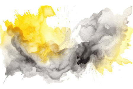 Abstract watercolor hand painted background. Texture paper. Vector illustration.の素材