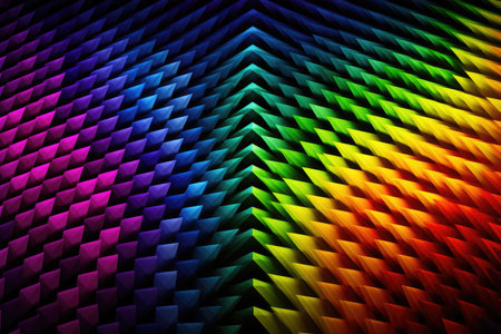 Colorful 3d abstract background for multiple projects like science, music, art, spiritual, technology, Christmas and happy new year cards and invitationsの素材