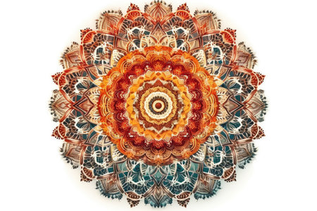 Abstract colorful kaleidoscope background. Beautiful kaleidoscope texture. Unique kaleidoscope design.の素材