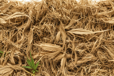 Cannabis sativa backgroundjuana leaves, hemp CBDjuana leaves, medical marijuanaの素材
