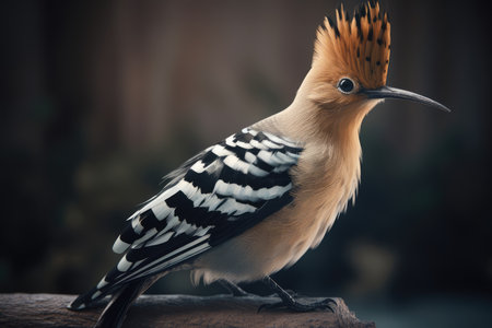 Eurasian Hoopoe (Upupa epops)の素材