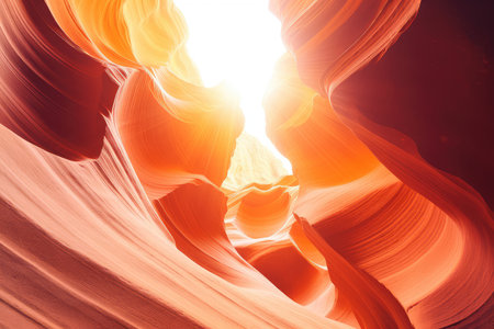 Lower Antelope Canyon in Arizona, United States of America, USAの素材