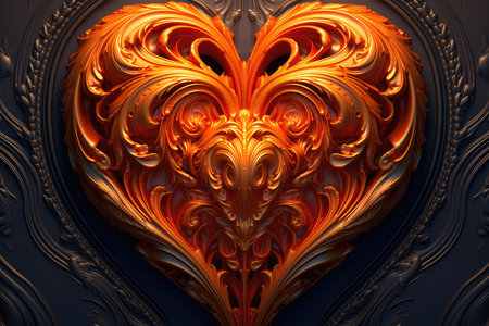 3D rendering of abstract fractal background for creative art,design and entertainmentの素材