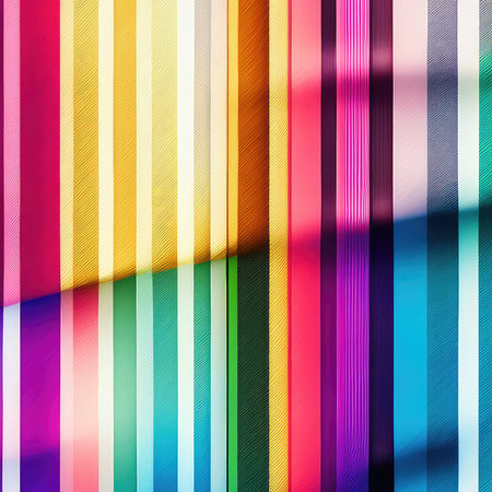 Colorful stripes background. Seamless striped texture. Abstract patternの素材
