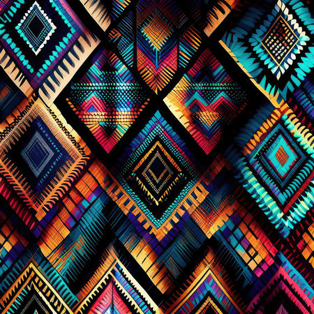 Seamless background pattern. Abstract geometric pattern. Vector image.の素材