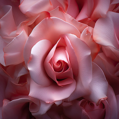 close up of beautiful pink rose petals as a background. macroの素材