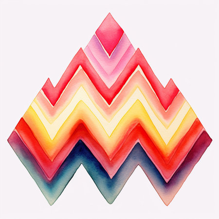 Watercolor abstract background. Hand-drawn illustration. Design element.の素材