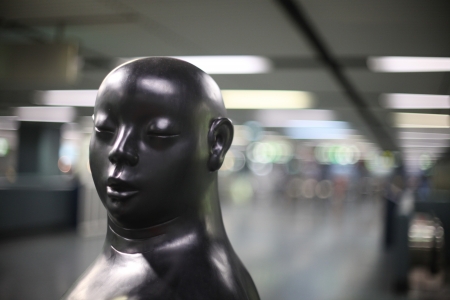 The Ballet Statue in Diamond Hill Station